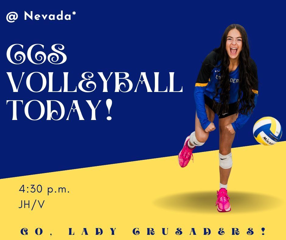 CCS volleyball today!