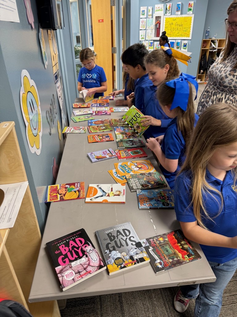 Magnolia Junior Charity League donated books through our RIF program. (Reading is Fundamental)