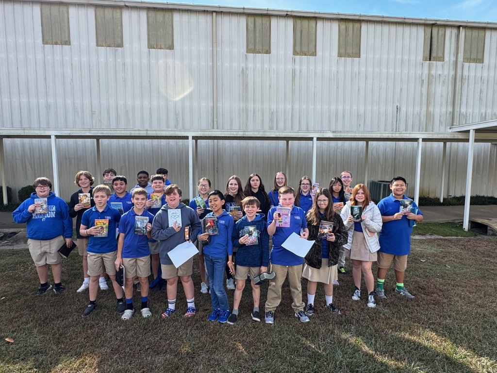 Magnolia Junior Charity League donated books through our RIF program. (Reading is Fundamental)