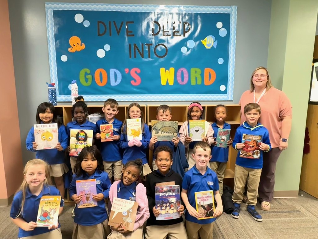 Magnolia Junior Charity League donated books through our RIF program. (Reading is Fundamental)