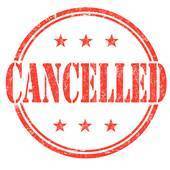 Basketball games scheduled for today are cancelled!