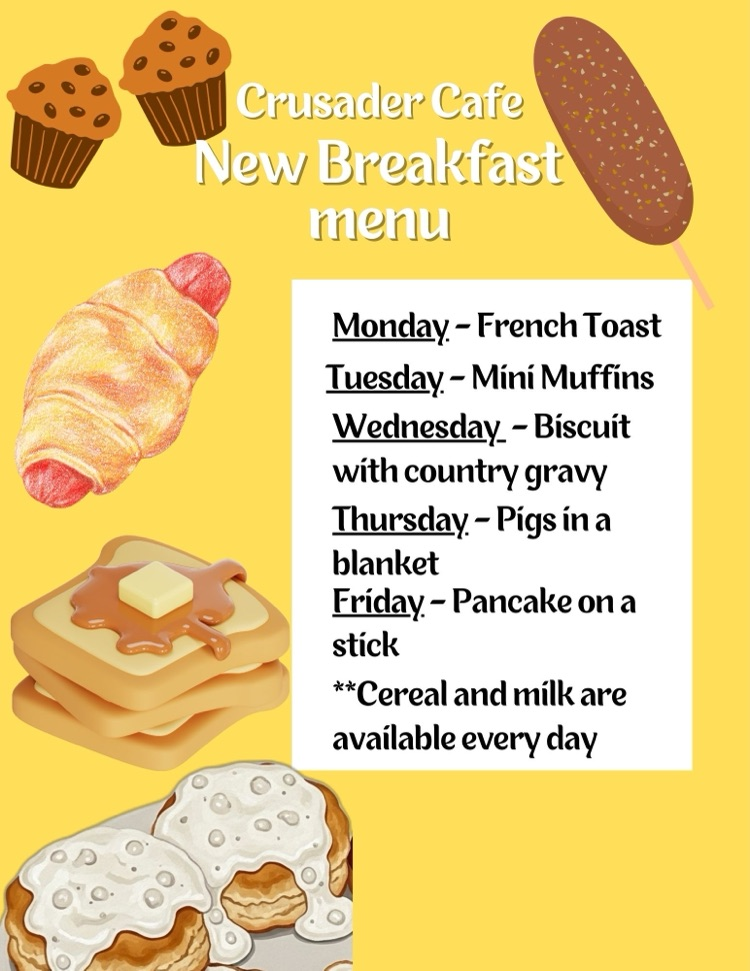 new breakfast menu