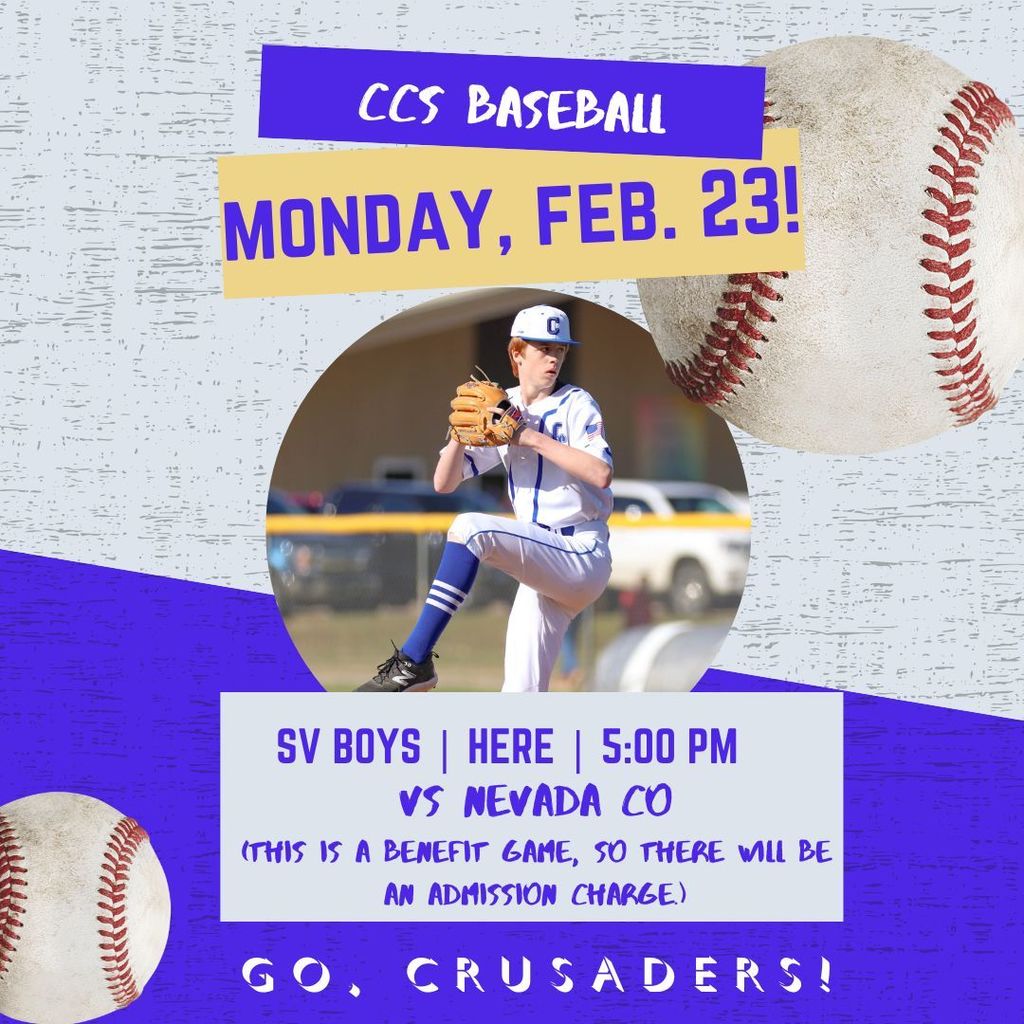 CCS baseball starts!