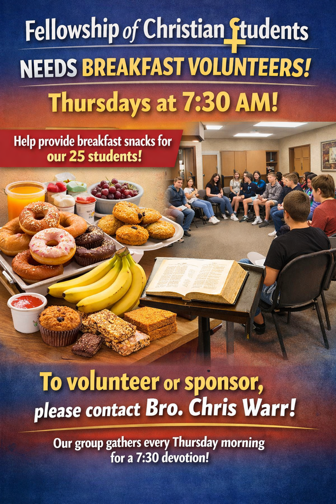 food and students meeting