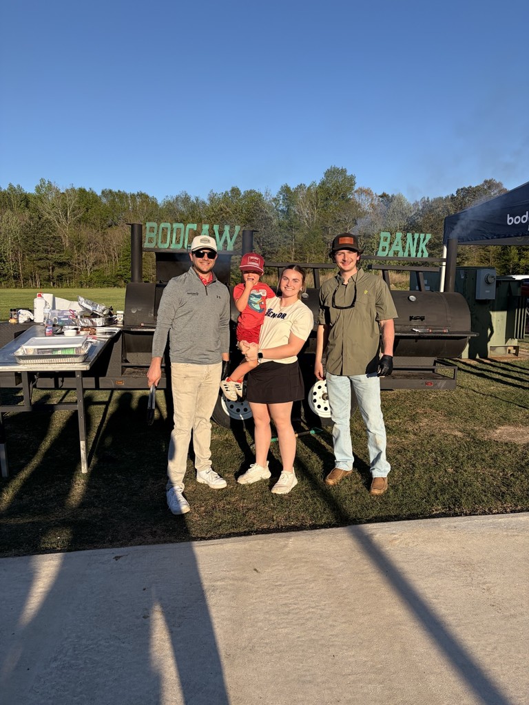 Thank you Bodcaw Bank for sending your grill  along with Chase and Garret to help us cook!