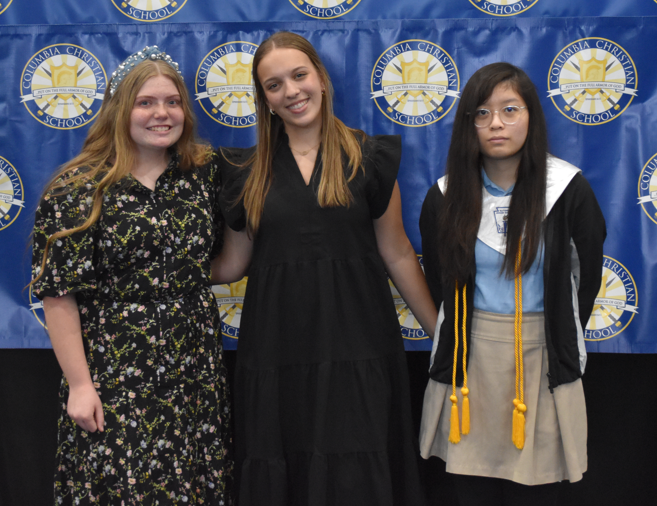 Gold Club: 26-29 Composite ACT Score. Junior Anna Kate Martin, Sophomore Olivia Reeder, Senior Sandra Nguyen