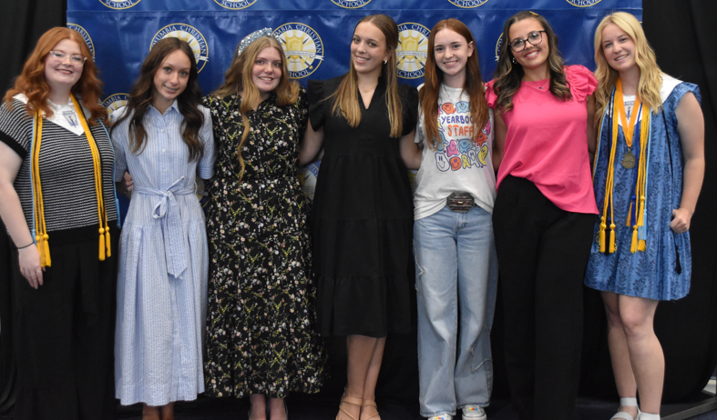 Bronze Club: 30 or higher on one ACT Sub-Test. Senior Abigail Triplet, Sophomore Laila Santifer, Junior Anna Kate Martin, Sophomore Olivia Reeder, Sophomore Marley Linville, Sophomore Lorelai Mitchell, Senior Adley Walker