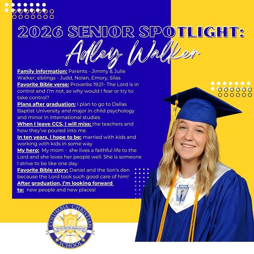 Congratulations to Adley!
