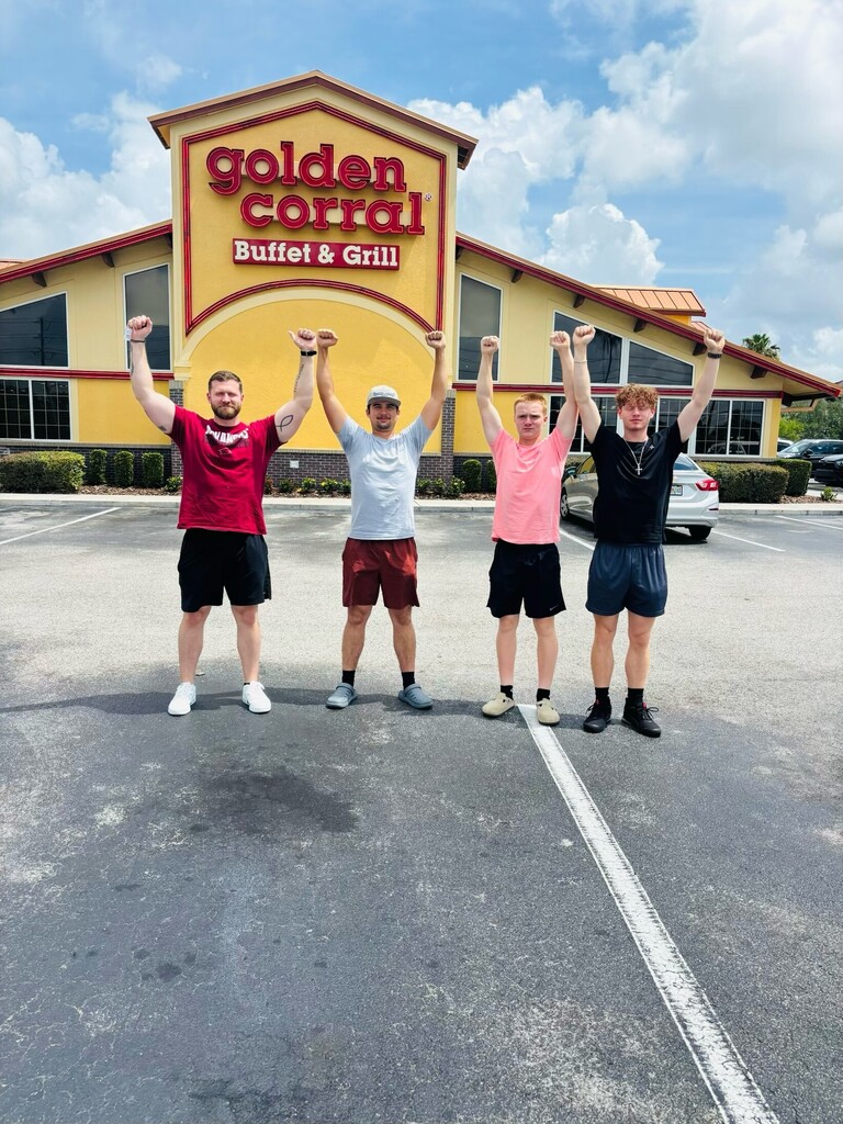 Buffet Champions: Cody, Jackson, Ruston, Landon