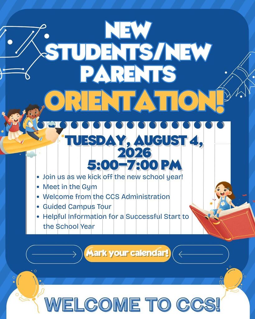 New students/new parents orientation