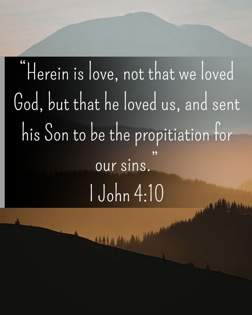 I John 4:10