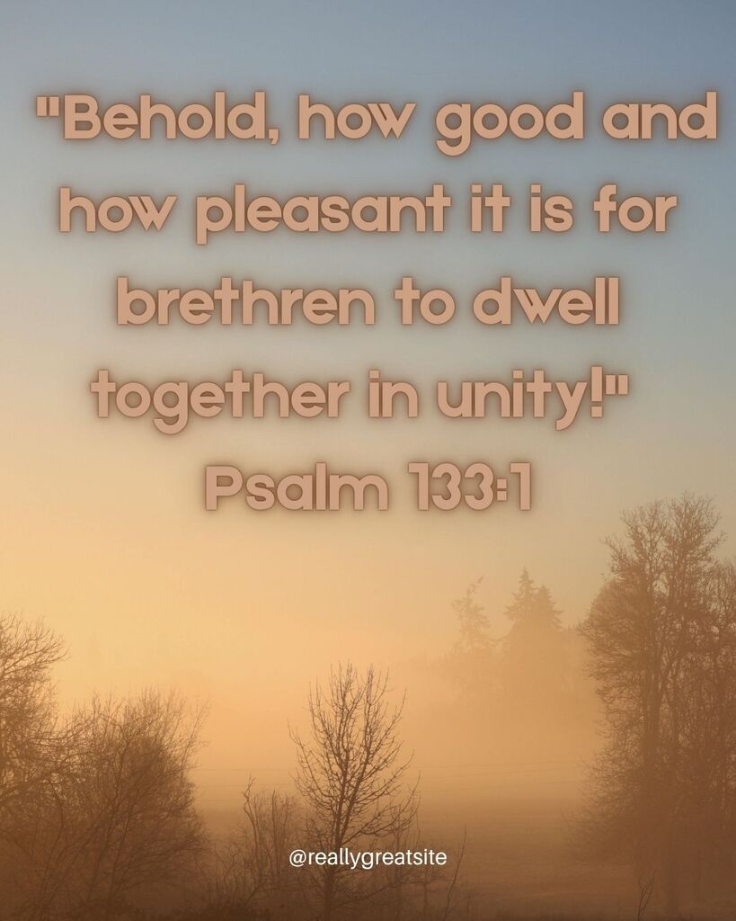 Psalm 133:1