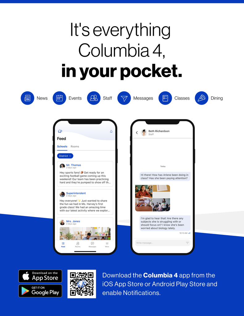 Download the Columbia 4 App