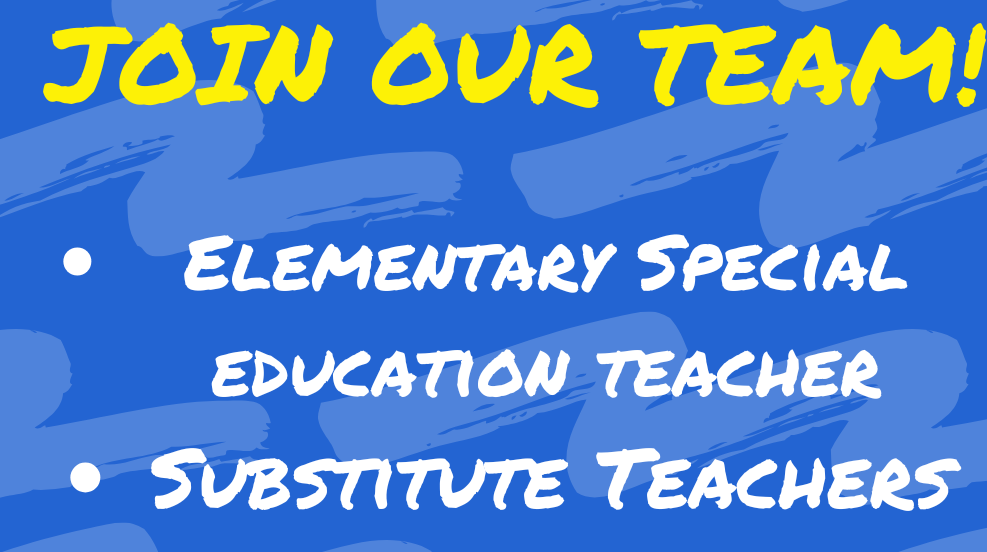 Join our team flyer!    