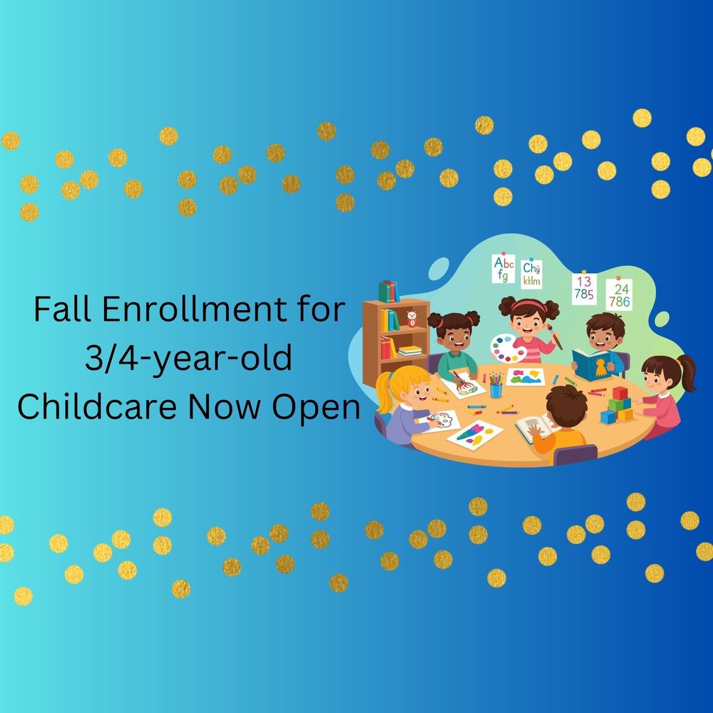 Fall Childcare Enrollment