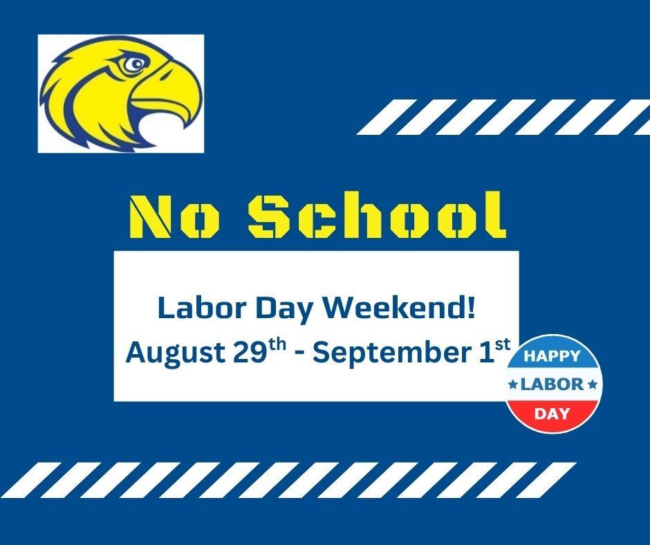 Labor Day Weekend Reminder