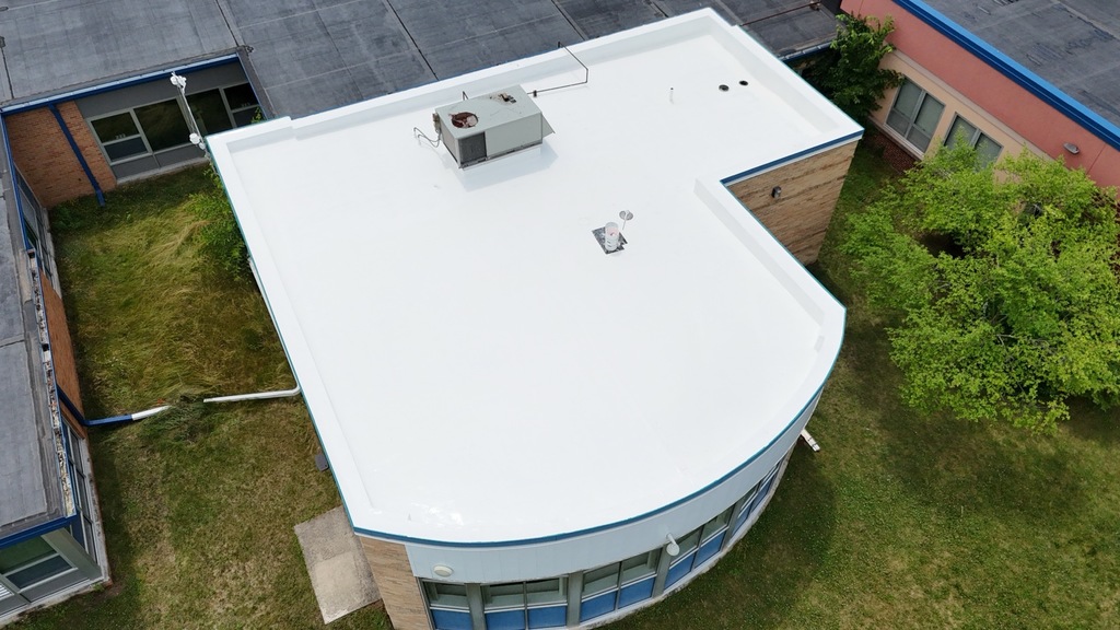 CES Roof Over Library