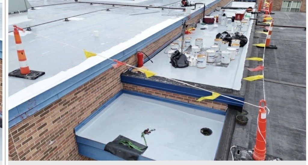 Roofing project photo of CUES