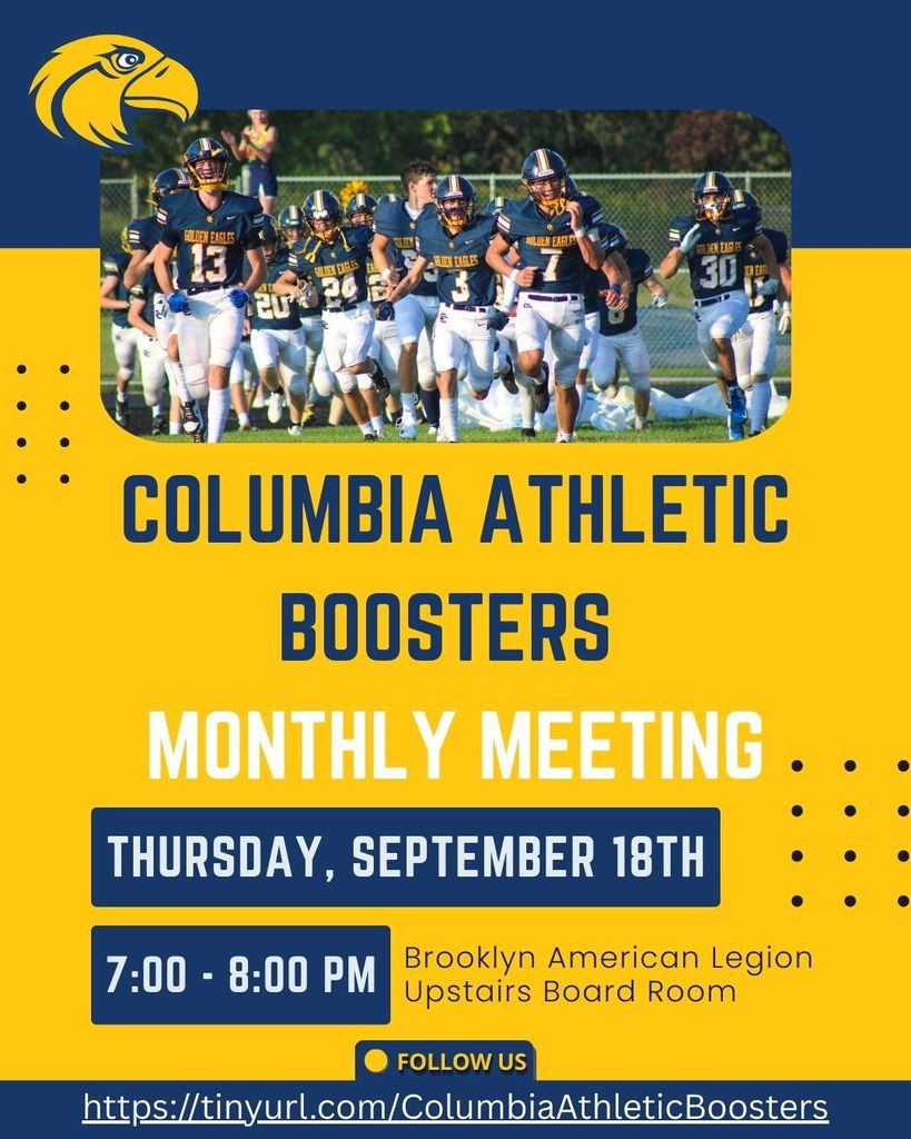 Athletic Boosters monthly
