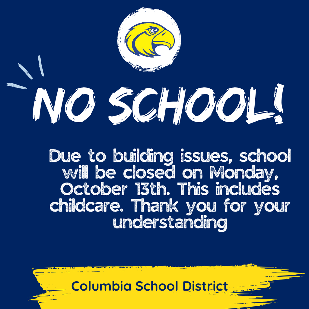 School Closed 10-13-2025
