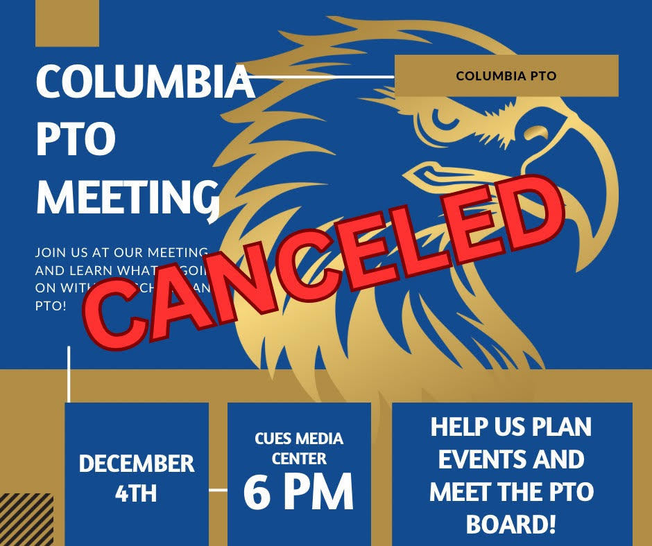 PTO Mtg Cancelled
