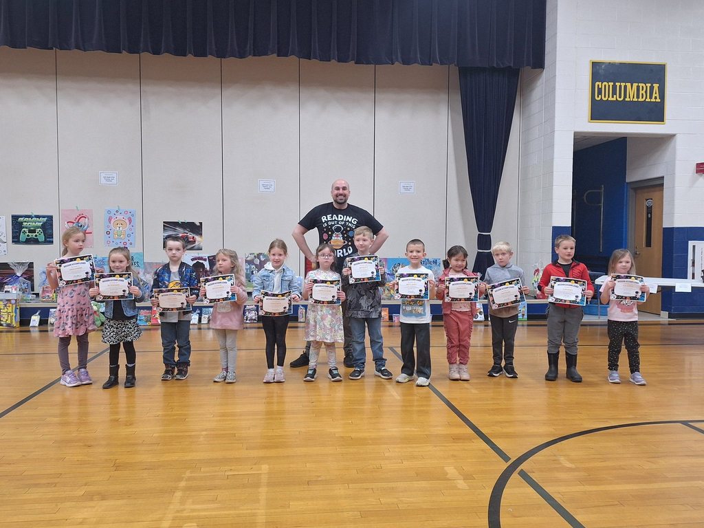Kindergarten March is Reading Month Top Readers