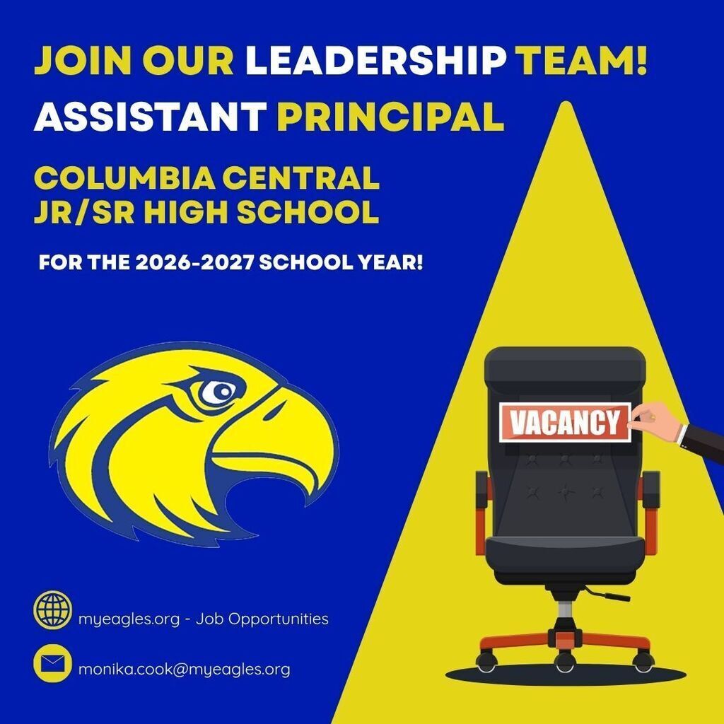 Join our leadership  team!  Assistant Principat at CCHS for 2026-2027 School Year