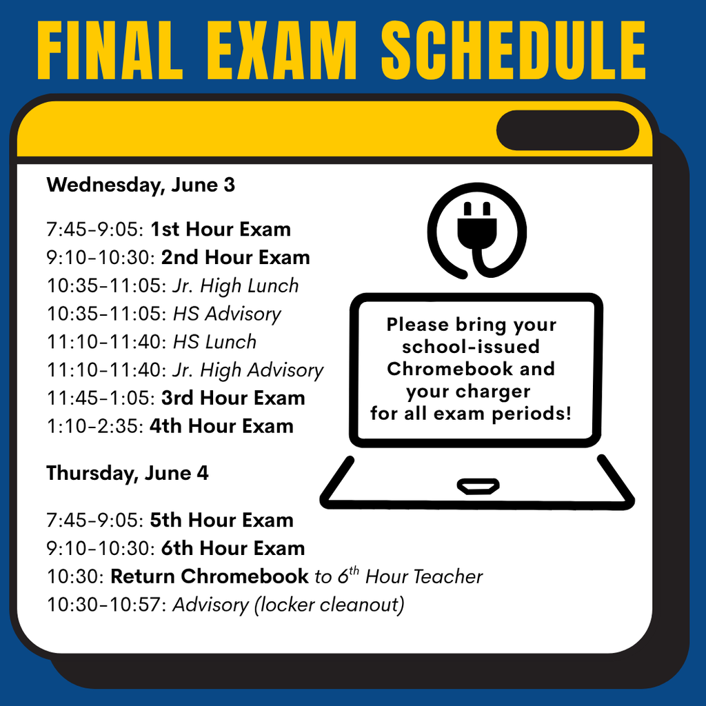 Exam Schedule