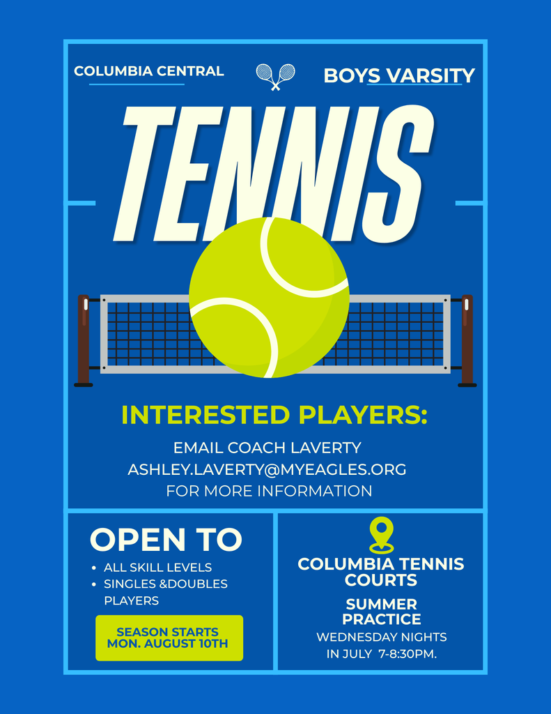 Boys Tennis Flyer
