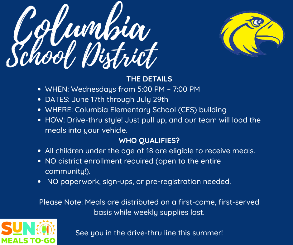 Image explaining the summer food program.