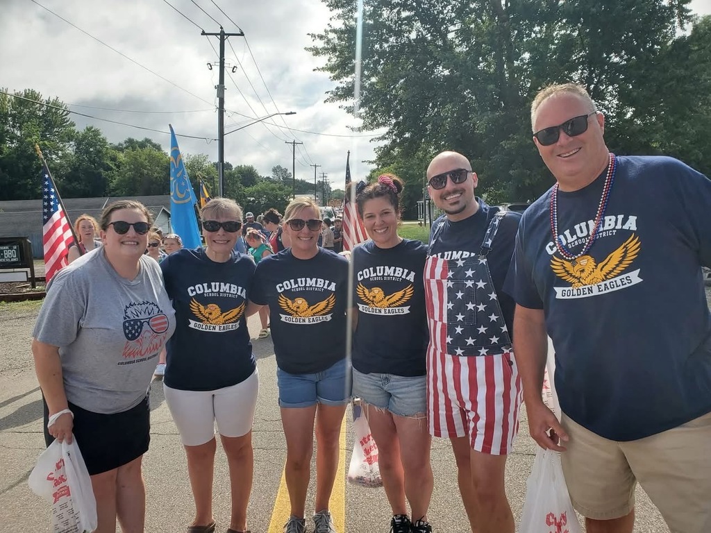 CES staff before 4th of July parade