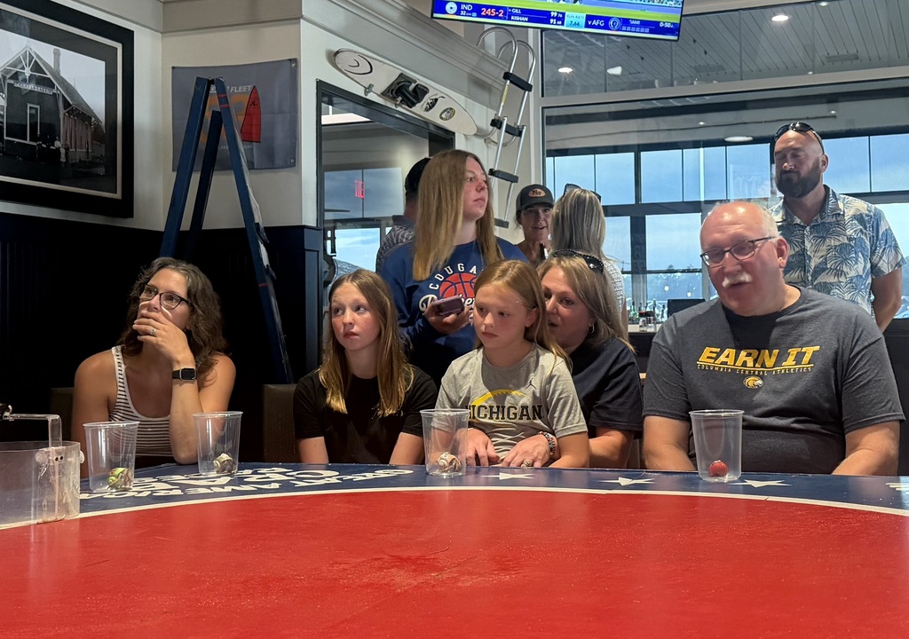 Columbia Board Members listening to the race rules