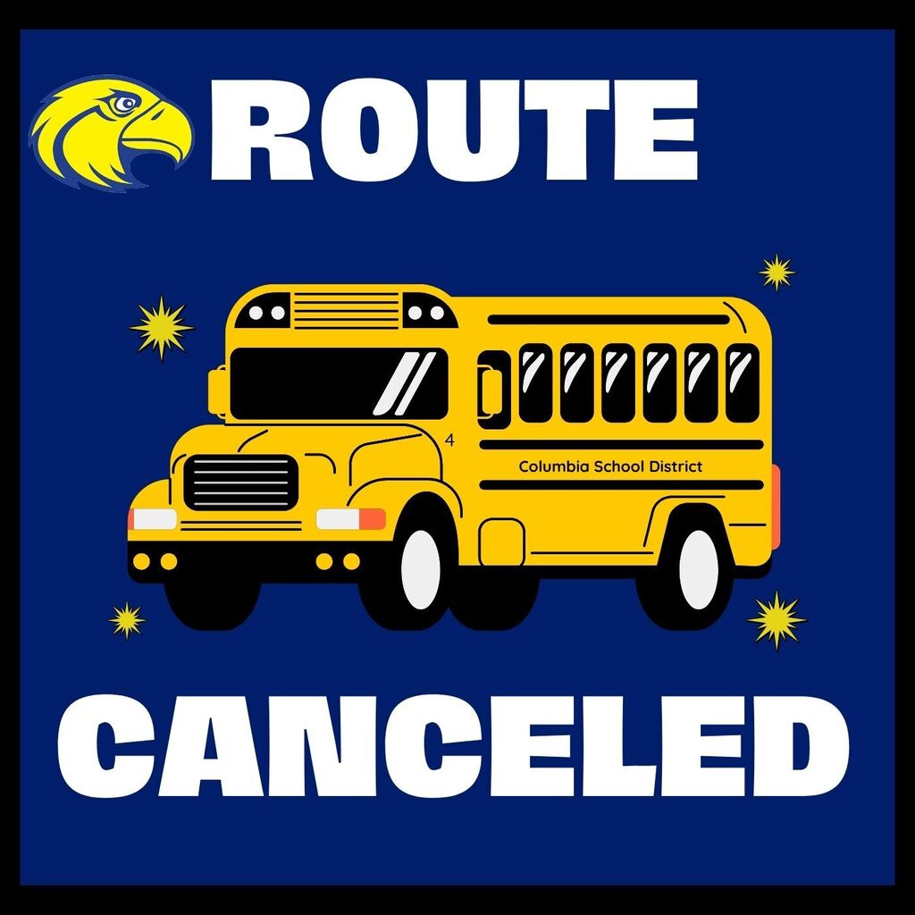 Bus Route Cancelled graphic.