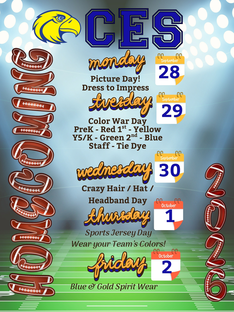 CES Homecoming Spirit Days