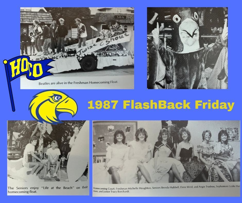 1987 Homecoming parade pictures