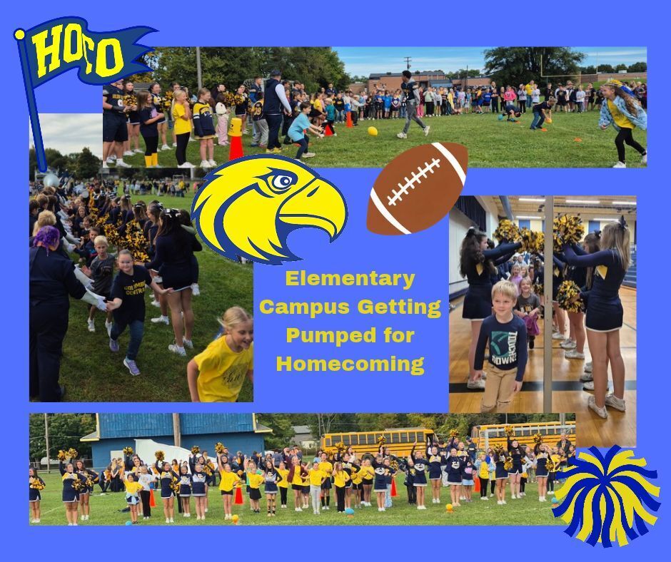 Pep assembly photos from the elementary camput