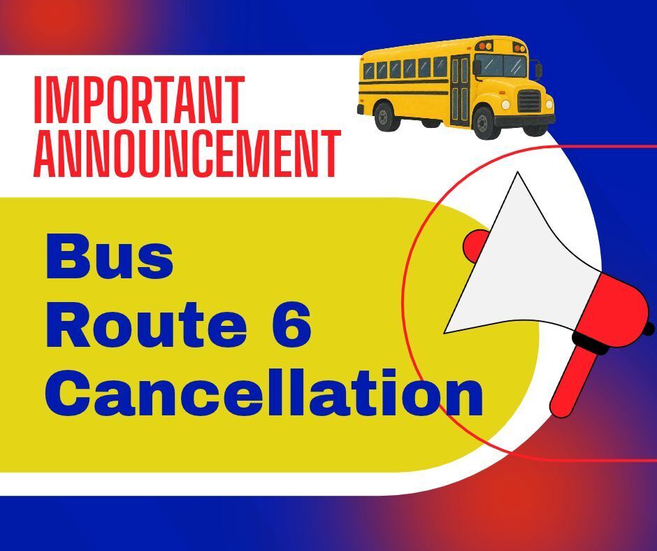 Bus Route 6 Cancellation