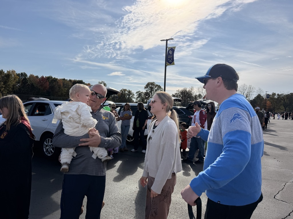 Mr. Baker with the Parkinson family