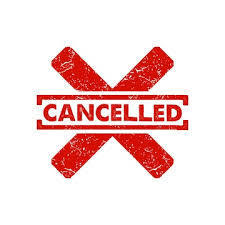 cancelled