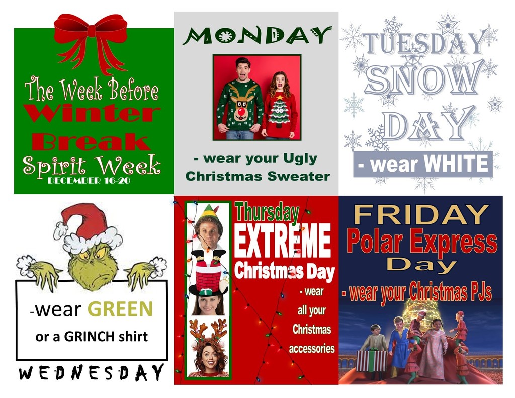 Spirit Week Themes