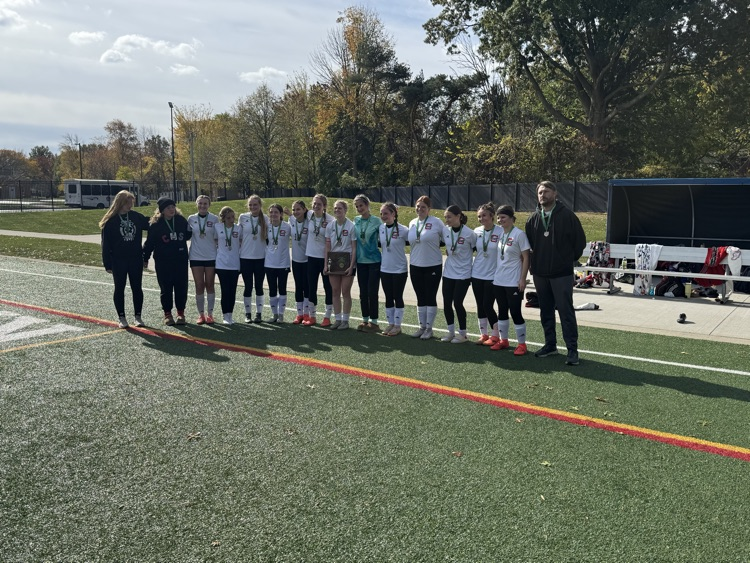 District Runner up Girls Soccer