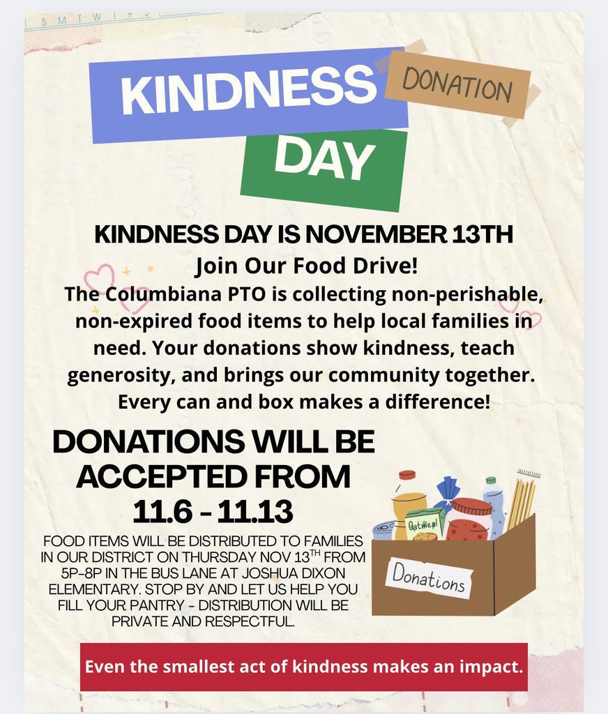 PTO Kindness Food Drive