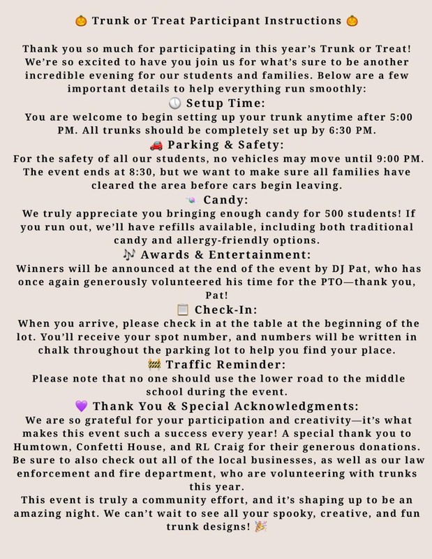 Trunk or Treat