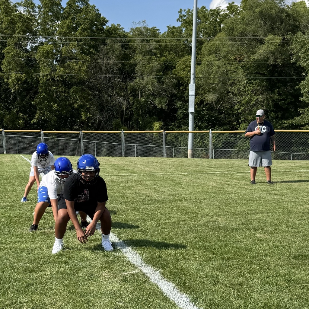 Pictures from Day 1 of our football camp
