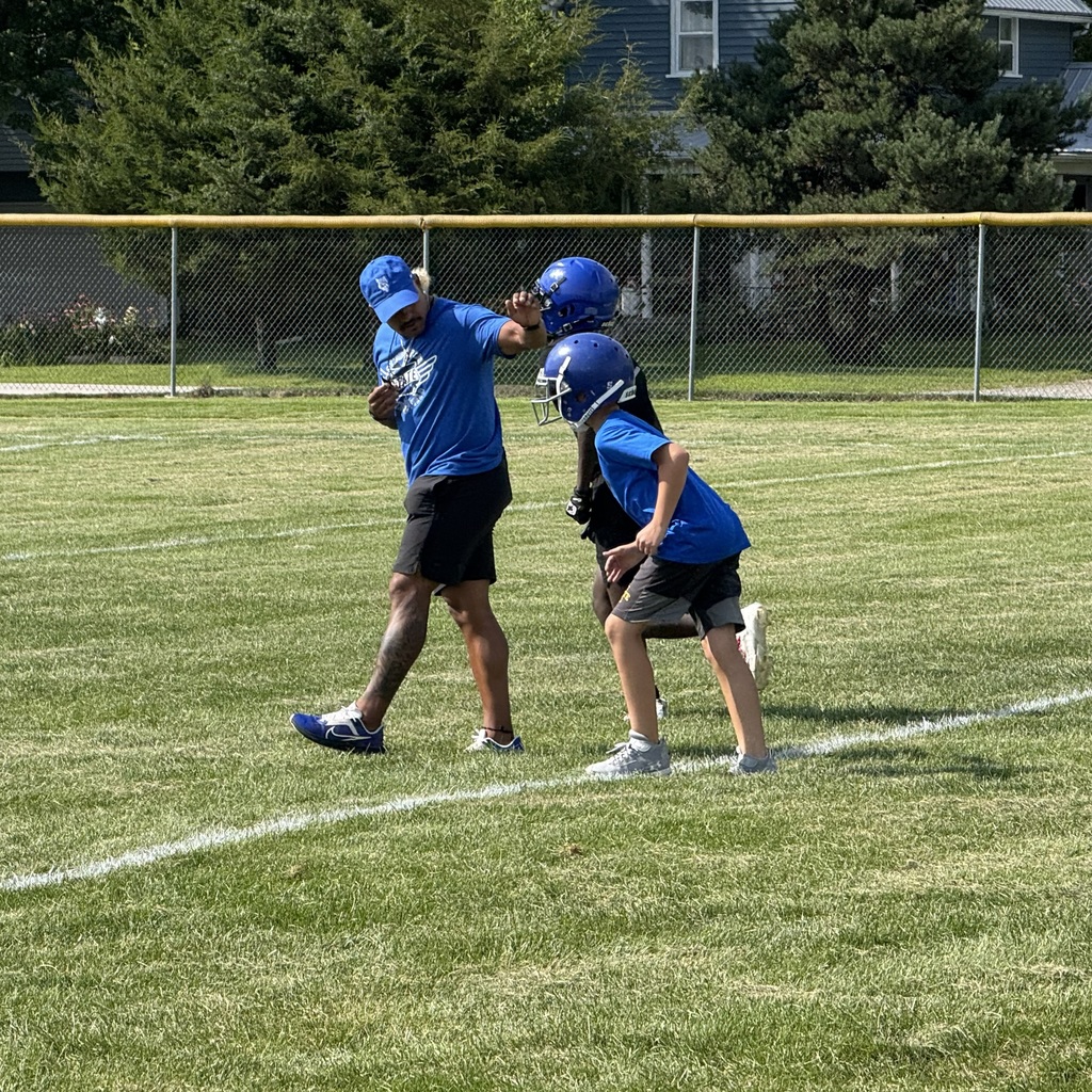 Pictures from Day 1 of our football camp