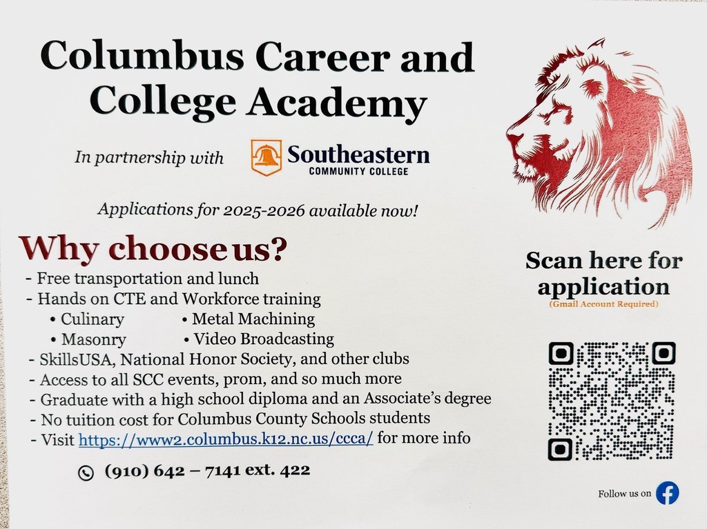 CCCA Application Flyer
