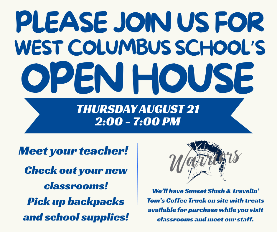 Open House Facebook Post