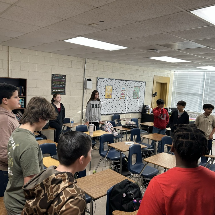 Morning Meeting in Mrs. Bryant’s class.