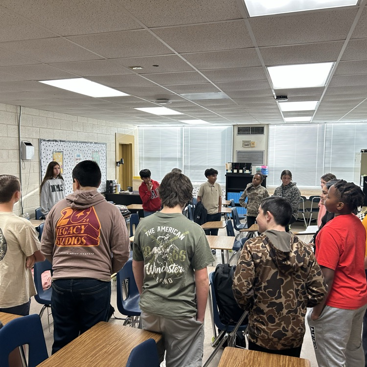 Morning Meeting in Mrs. Bryant’s class.