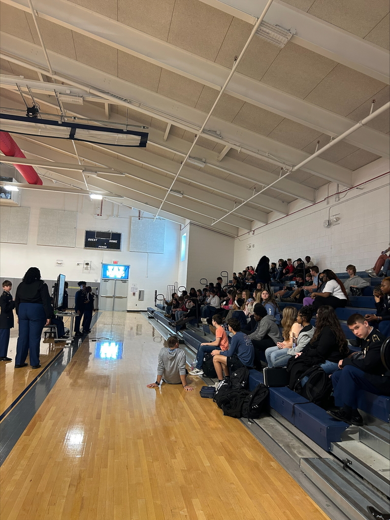West Columbus High School's JROTC  came to WCS and talked about resolving conflicts and decision making. 